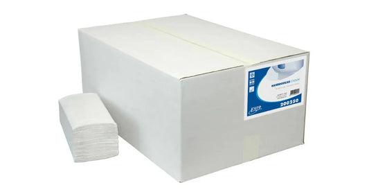 Handdoekpapier Z-vouw – Naturel 1-laags – 25x23cm – 5000 Stu